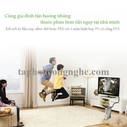 Ugreen 10137 5M màu Đen Cáp chuyển đổi HDMI sang DVI 24 + 1 thuần đồng HD106 30010137
